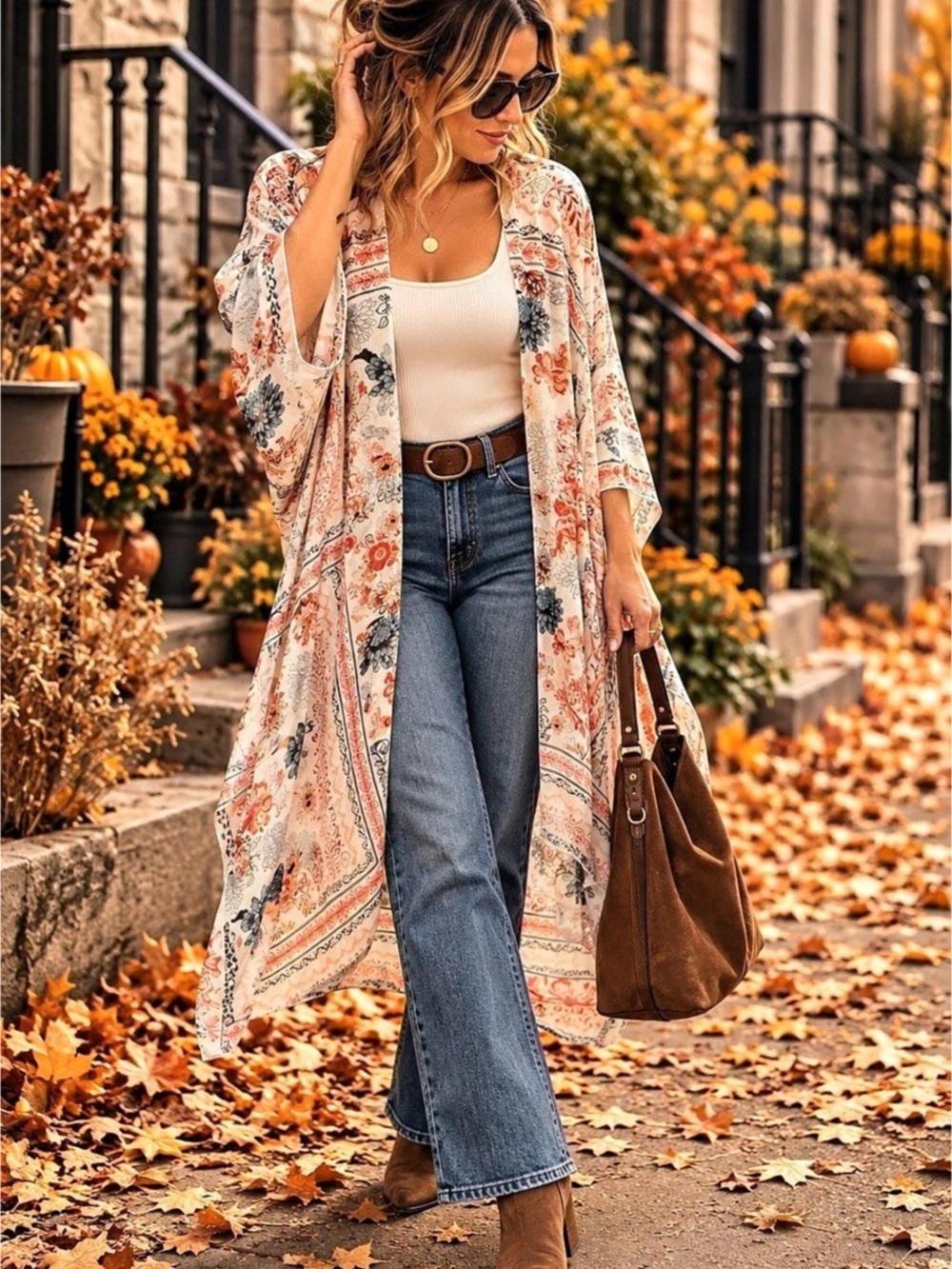 Floral Kimono Kimono